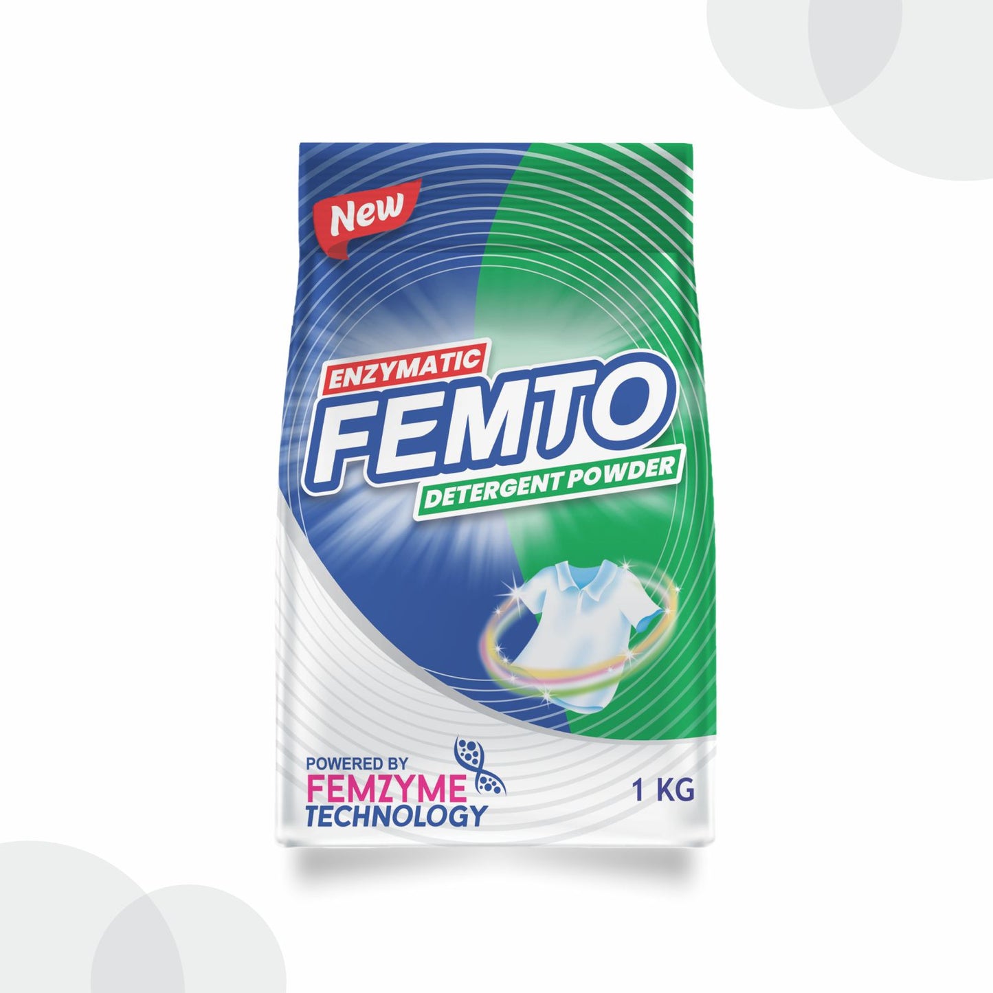 Enzymatic FEMTO Detergent Powder