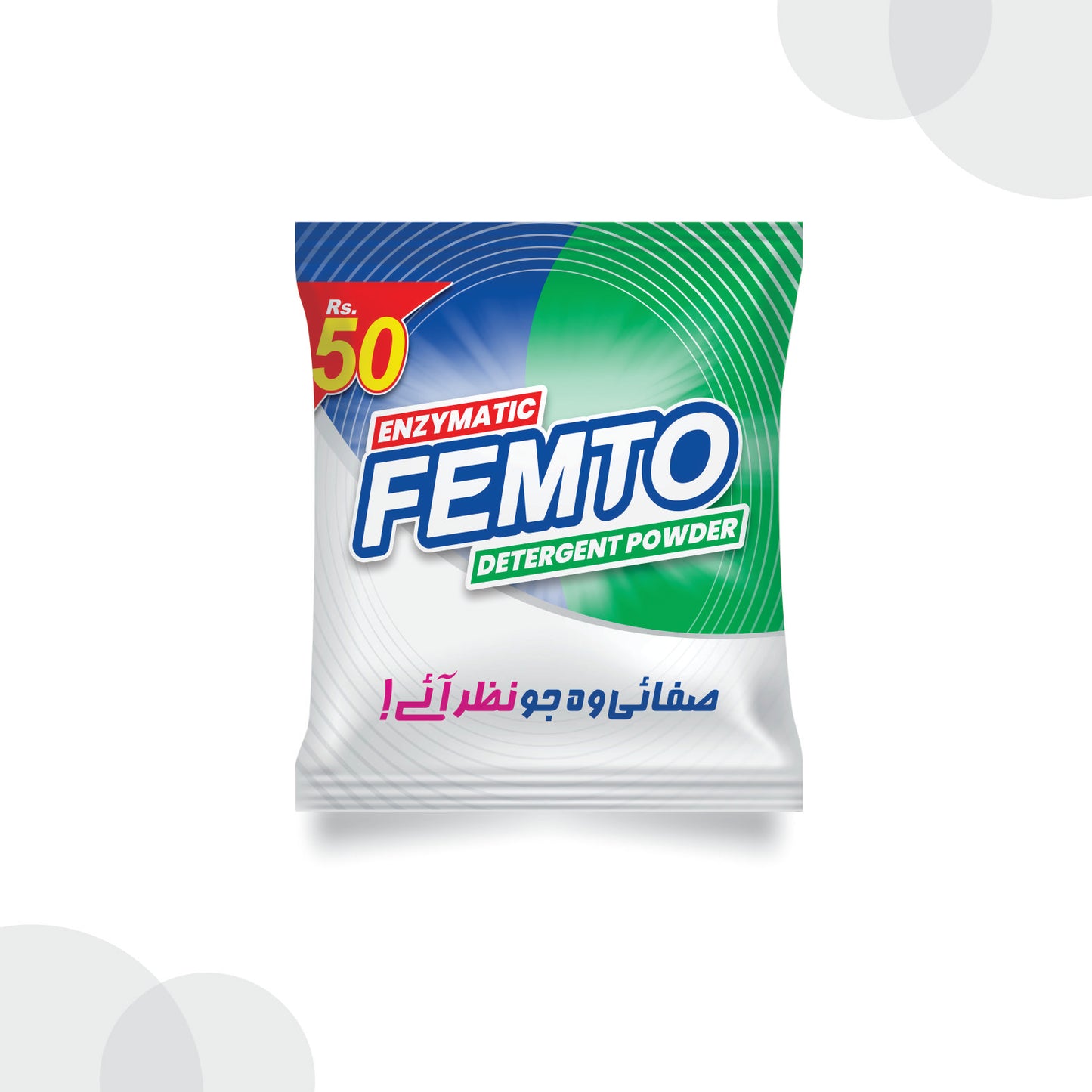 Enzymatic FEMTO Detergent Powder